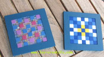Craft design gift for Mothering Sunday: coasters
