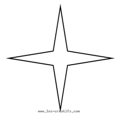 4-point star stencil