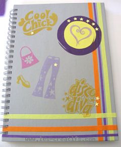 how to customize an exercise book
