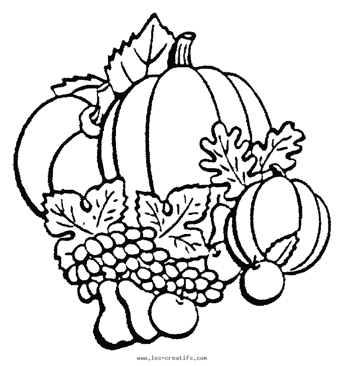 Fall Coloring Pages