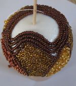 fill with a seed bead thread