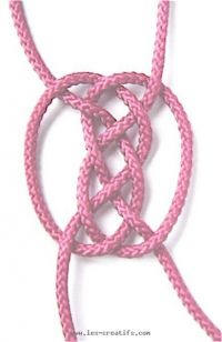 Decorative Chinese flat knot