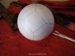 Making the patchwork ball