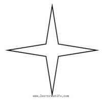 4-point star stencil