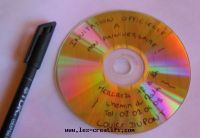 Writing on the CD
