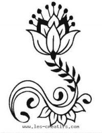 Traditional Indian motifs