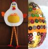 hen decoration for Easter