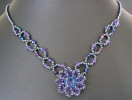Syros Iridescent blue Necklace instructions