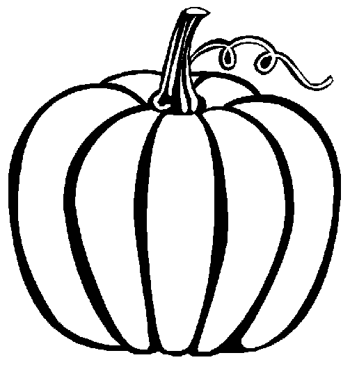 Halloween pumpkin coloring