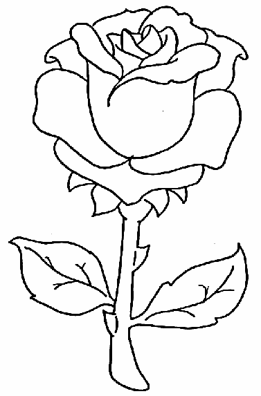 Flower coloring model for glass painting
