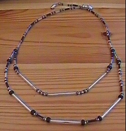 kids seed bead necklace