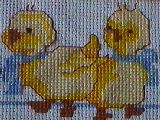 Cross stitch embroidery