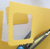 Cutting with the shape cutter